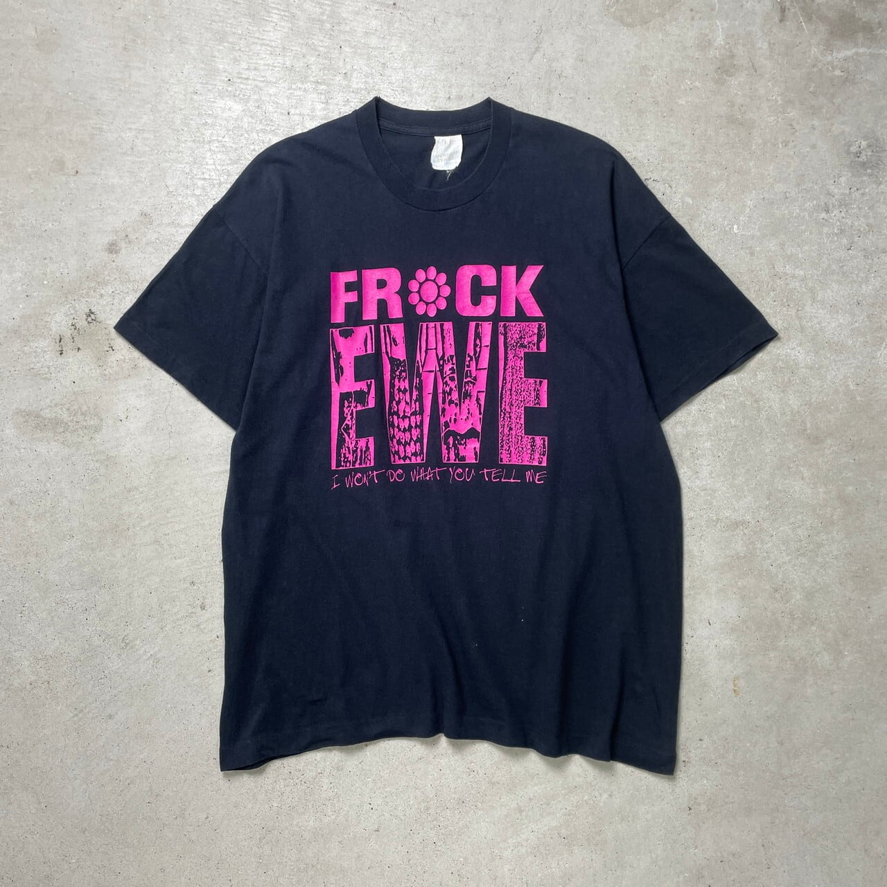 90年代 MEN IN FROCKS エロ パロディプリントTシャツ メンズL相当 古着 