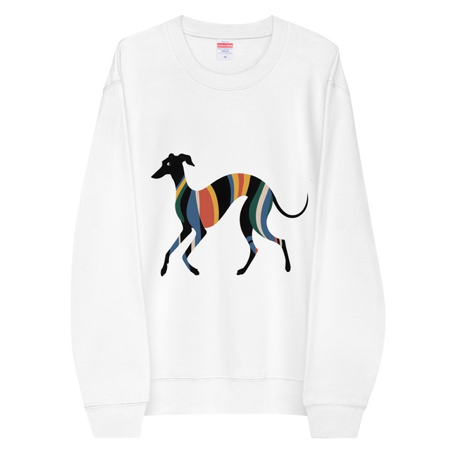 Vibrant stripes IG ユニセックス クルーネックスウェットA0030