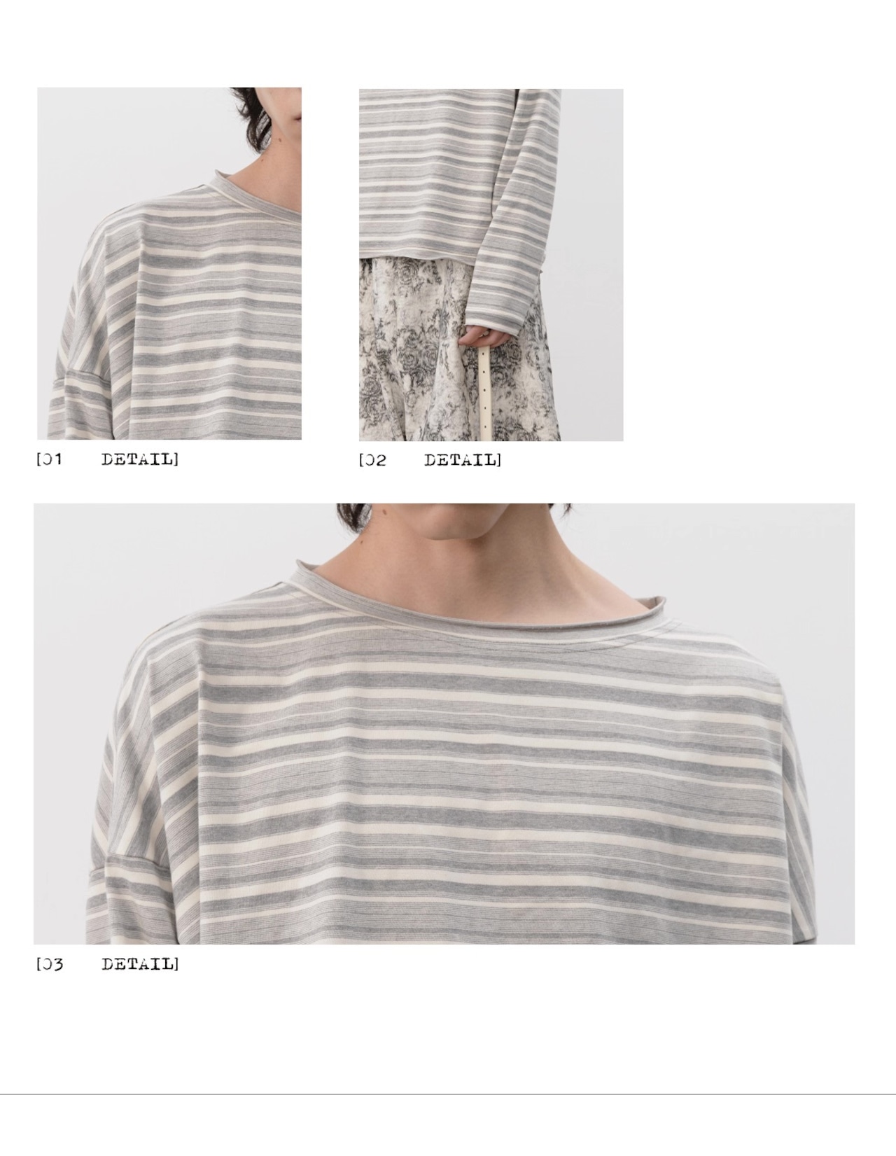 JCAESAR STUDIO Wide Stripe Long Sleeve