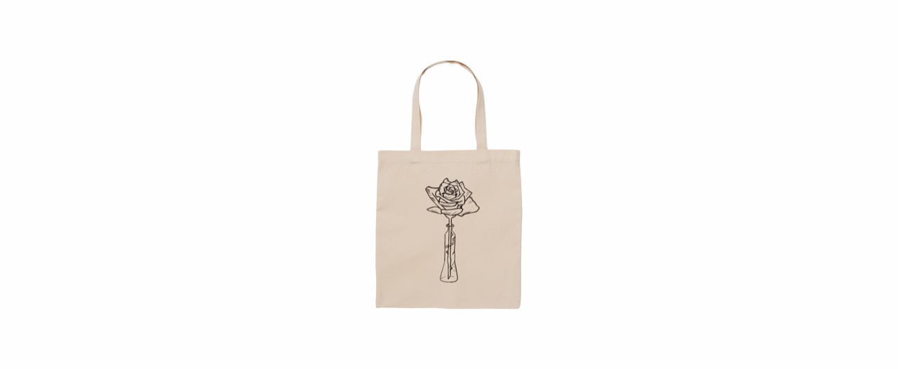 coguchi Rose tote bag (NATU)