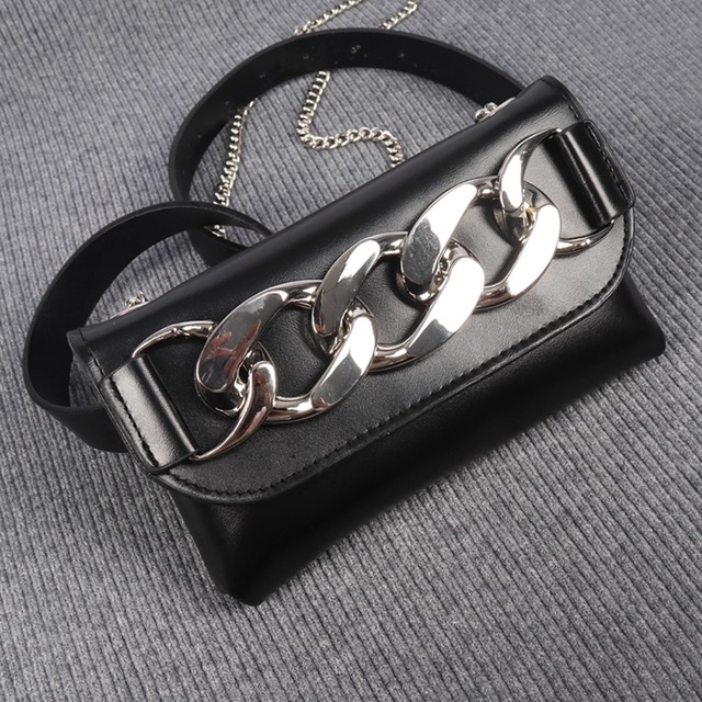 Crossbody Punk Waist Bag Design (ME153)