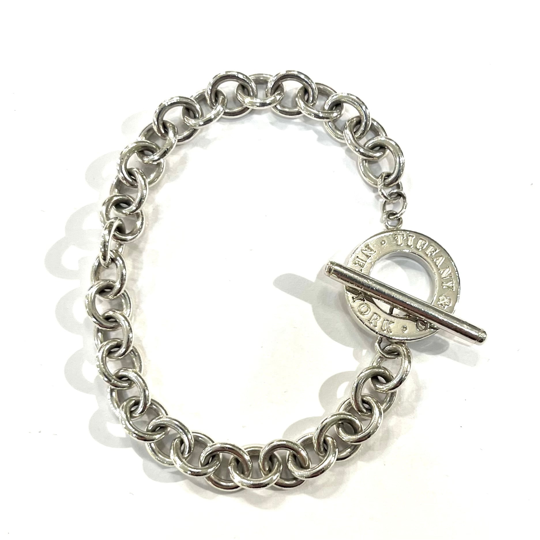 TIFFANY&CO】2648 TIFFANY&CO. NEW YORK ティファニー トグルブレス