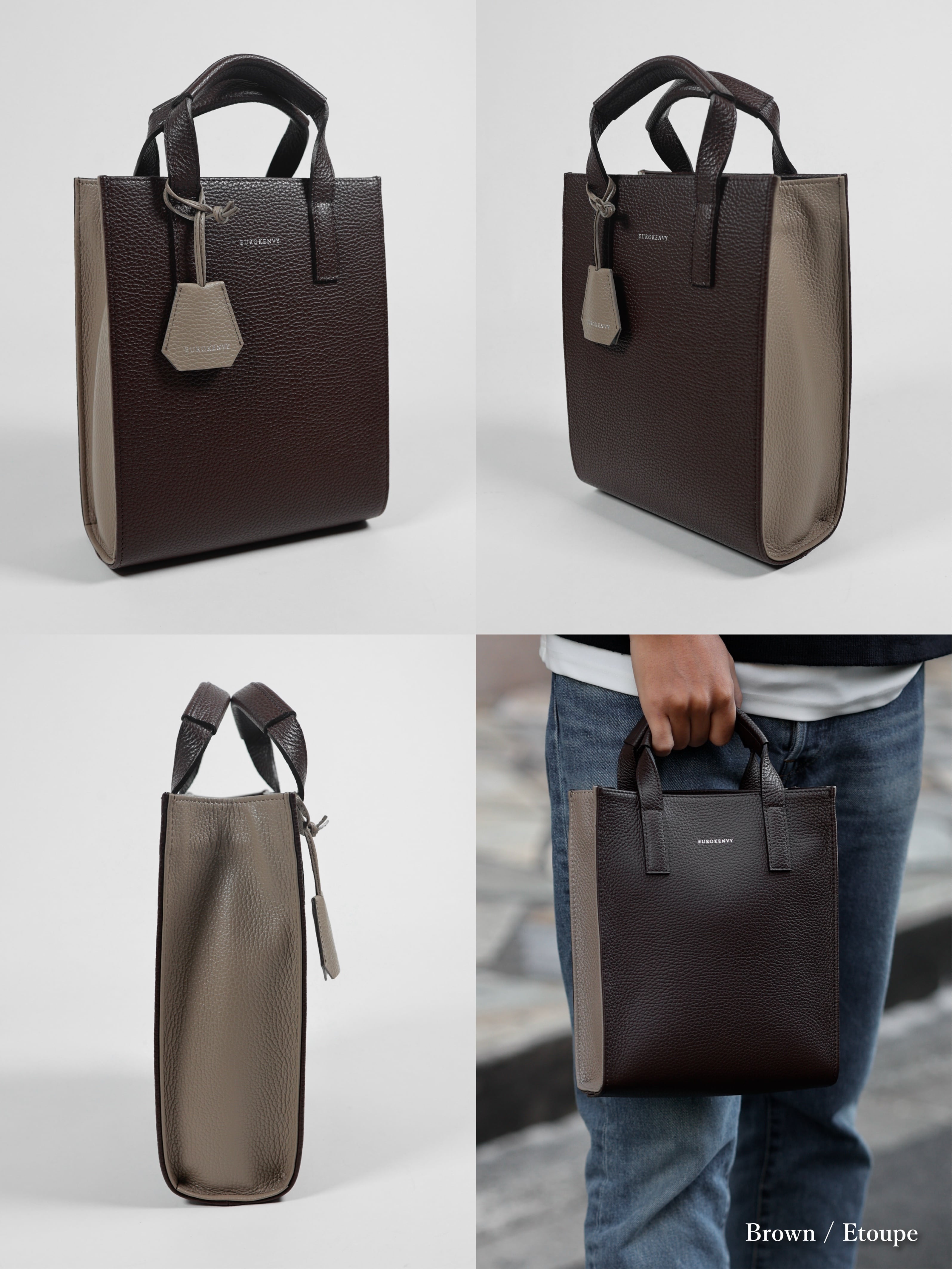 人気No.1】Italian Leather Mini Totebag【イタリア・マストロット社製