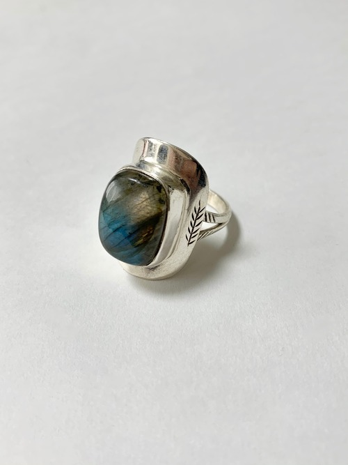 Tibetan Hand Made Gemstone & 925 Silver Ring