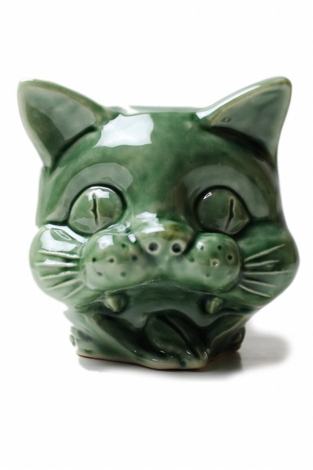 ViSE CLOTHiNG 黒猫MUG マグカップ 陶器 日本製 瀬戸焼 BLACKBOOTS