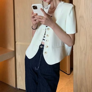 ハーフスリーブジャケット　A0417