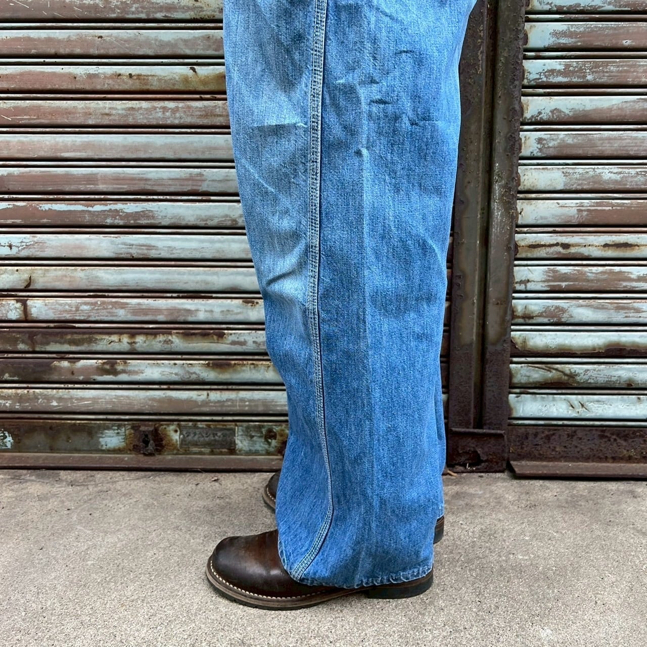 70s USA製 Big Mac オーバーオール ヴィンテージ W108cm XL インディゴ