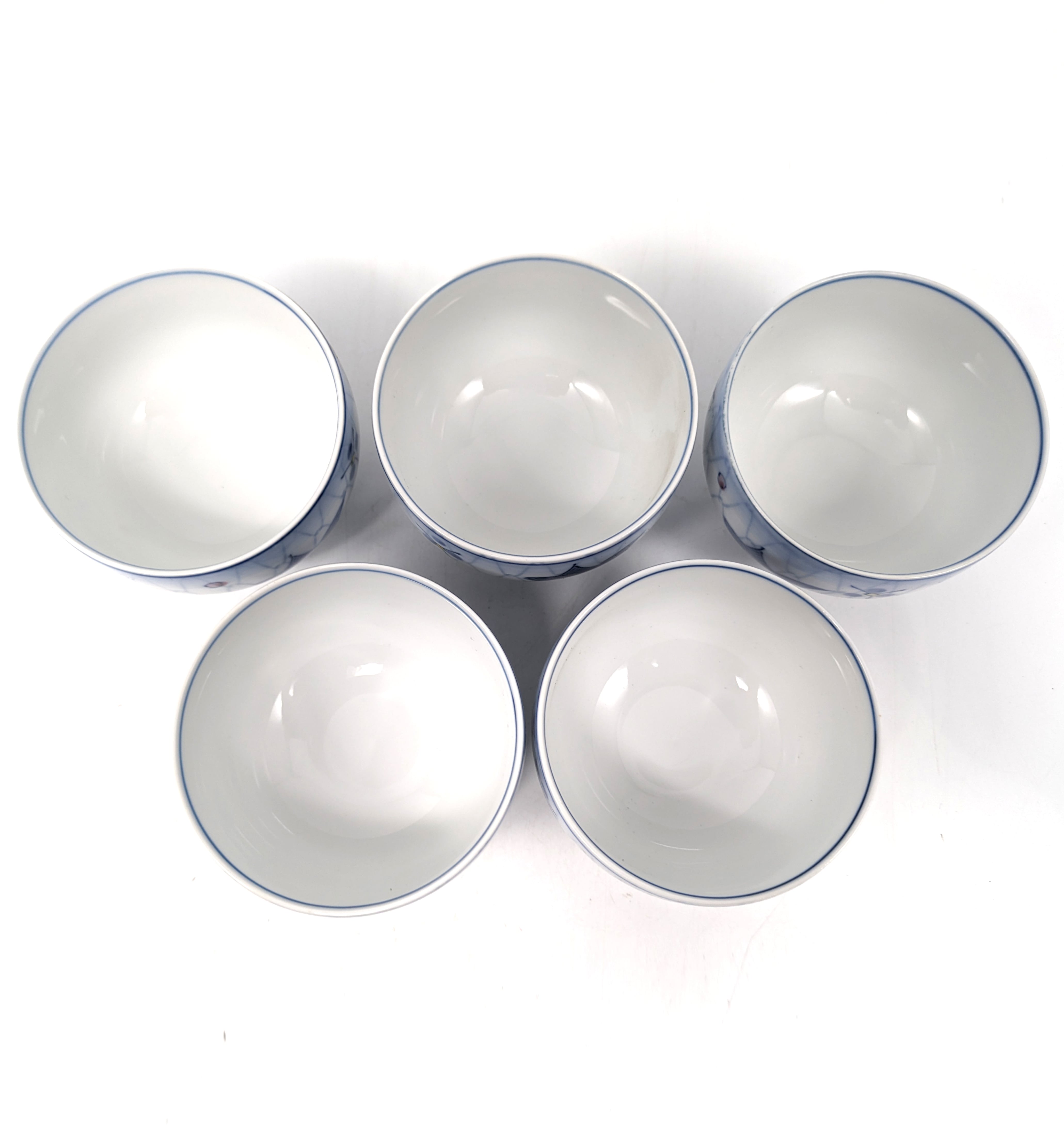 有田焼・鶴松・茶器セット・急須・湯呑・5客揃・No.230708-28・梱包