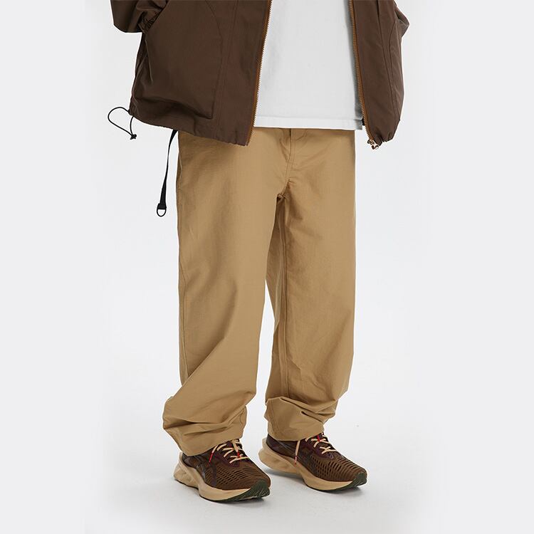 ★RETRO WIDE-LEG CASUAL PANTS　　　A0422