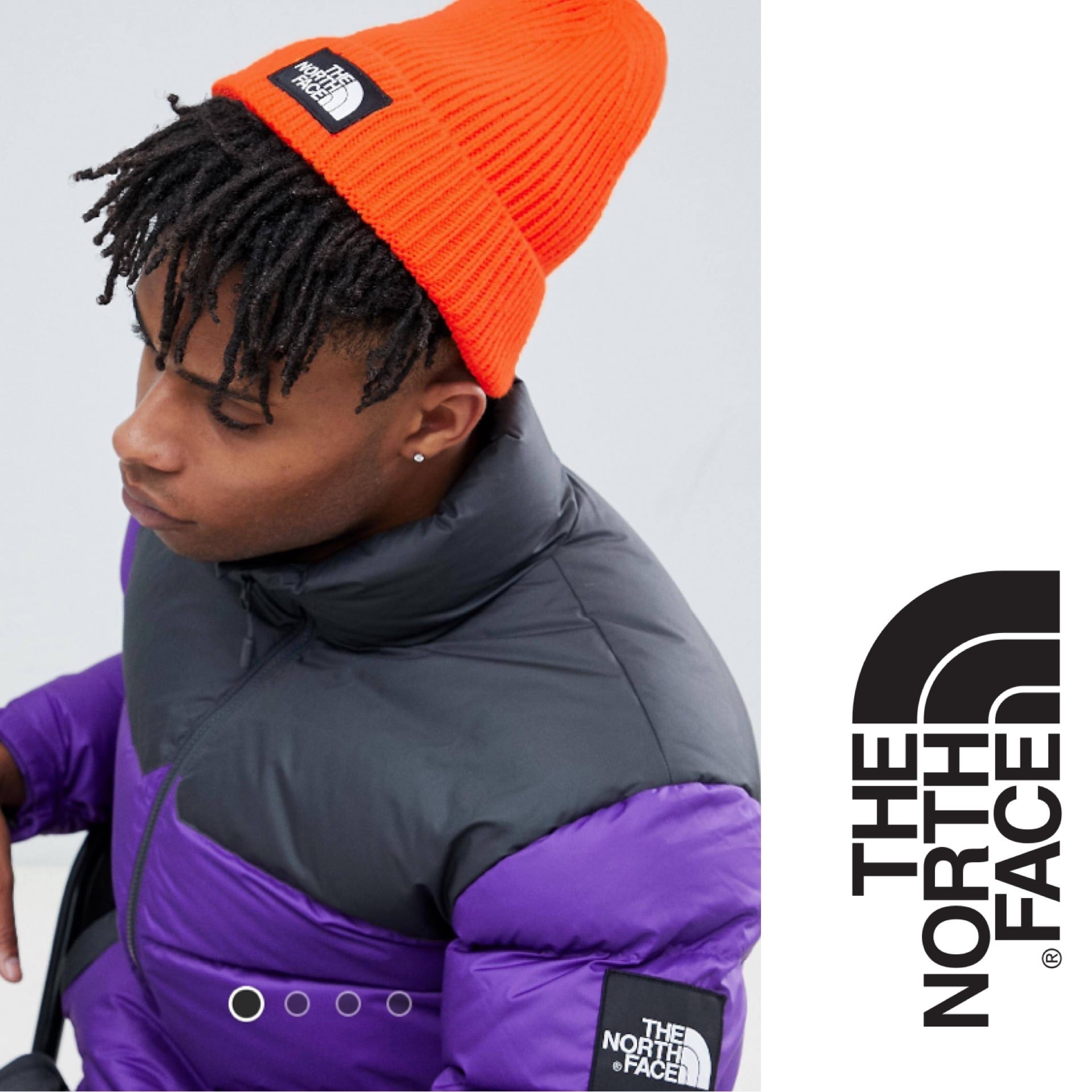 The North Face Beanie hat ニット帽 オレンジ | TNF House (North