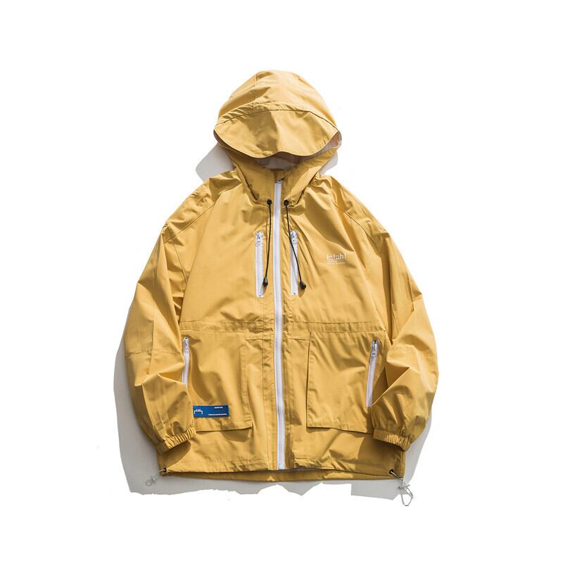 Yidao Vintage 20 Autumn Hooded Printed Jacket Men's ese Oversize TideJacket-アリババ プリント オータム 秋物 ビンテージ hip6-161156033880667