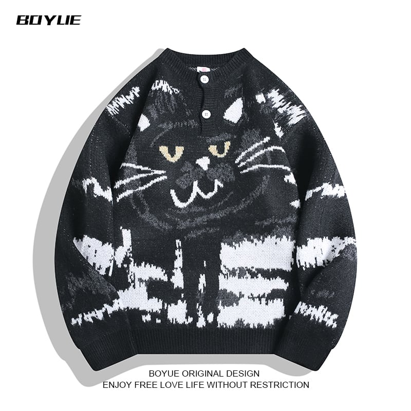 ♥にゃんこが編んだ、あったかニット！【BOYUEシリーズ】☆セーター