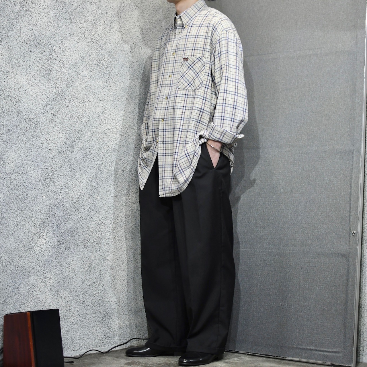 marlboro classics check flannel shirt