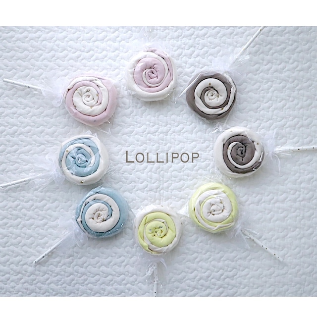 Lollipop〜4重ガーゼハンカチ2枚組〜