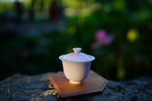 粉影・大／ふんえい・だい（桃色茶器）