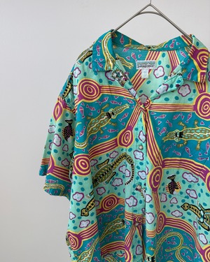 -Patagonia-Vintage 90s L Aloha shirt Made in U.S.A