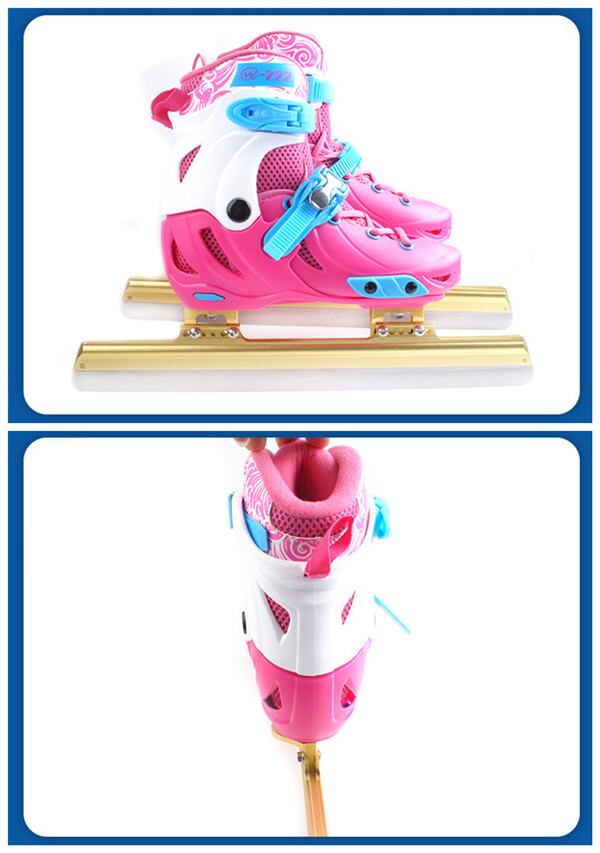 スピードスケート靴 ノーマル スケート 靴 PP+PE構造 シューズ 固定式