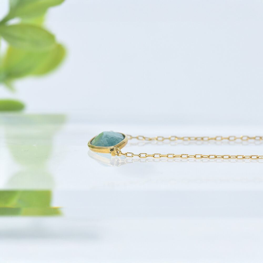 グランディディエライト ペンダント ネックレス K18イエローゴールド