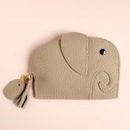 ゾウのコインケース「ベージュ」