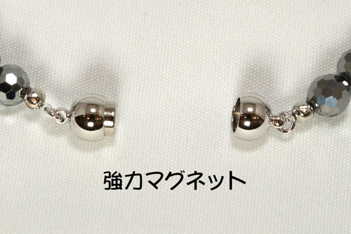 高品質テラヘルツ スターカット6㎜ 40cm マグネットネックレス | Pay ID