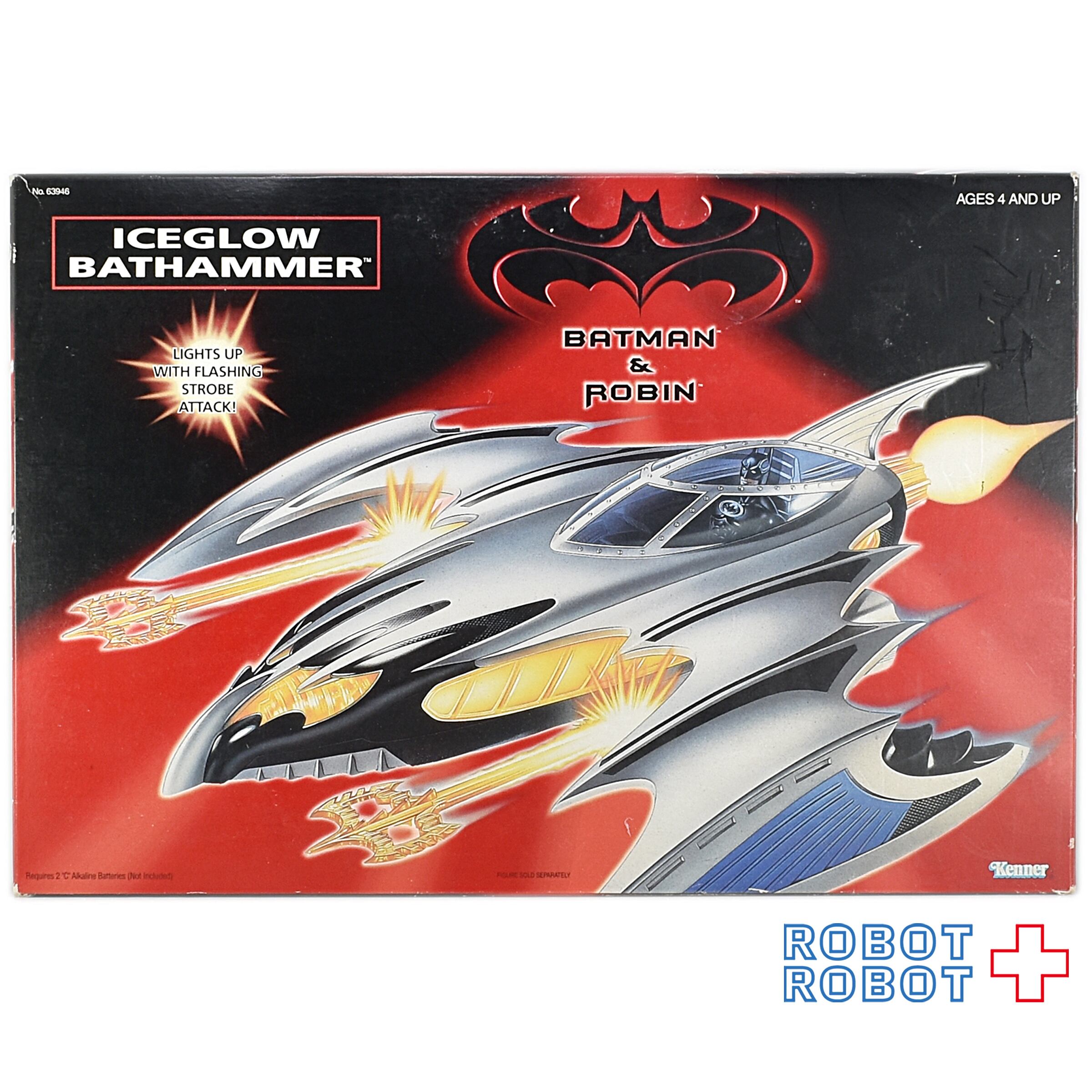 Batman&Robin Kenner Iceglow Bathammer 3箱 ケナー バットマン＆ロビン アイスグロウバットハンマー | ROBOTROBOT