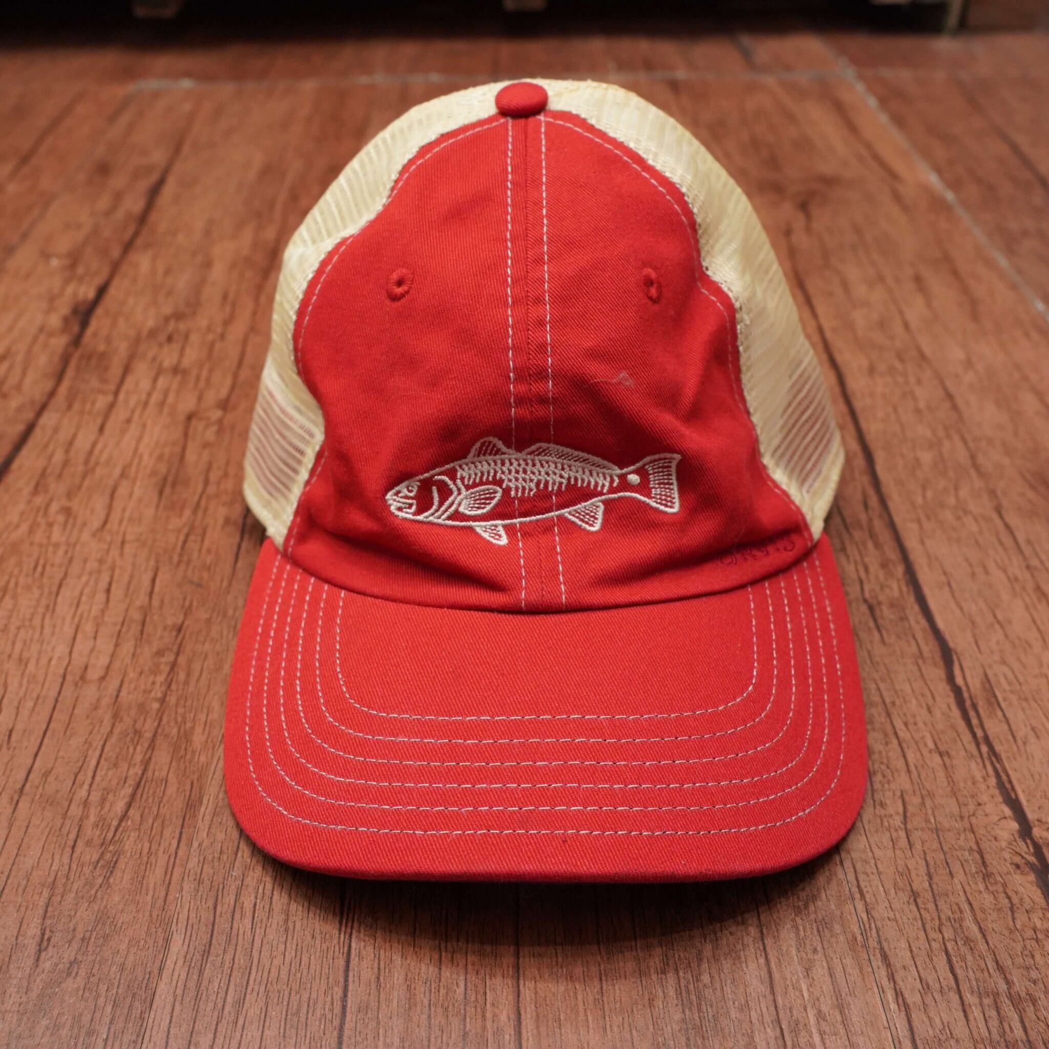 Orvis オービス ビンテージ トラッカー キャップ カーキ デッドストック 日本未発売 □ オービス オイルド コットン