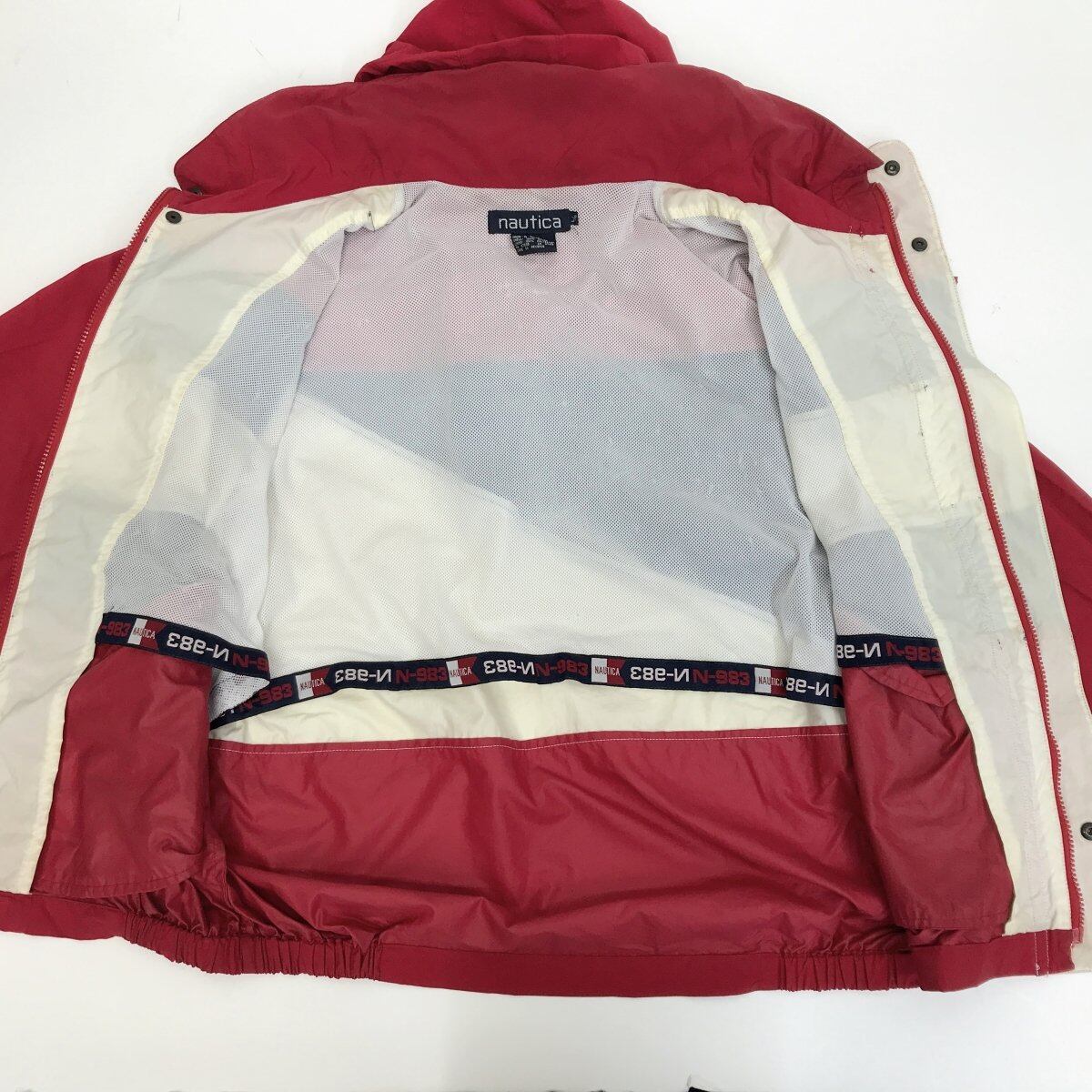 NAUTICA ノーチカ 90年代 ナイロン セーリング ジャケット NAUTICA ノーチカ 90年代 ナイロン セーリング ジャケット