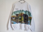 1990’s USA HILLER Tennessee Bear Print Sweatshirt／M