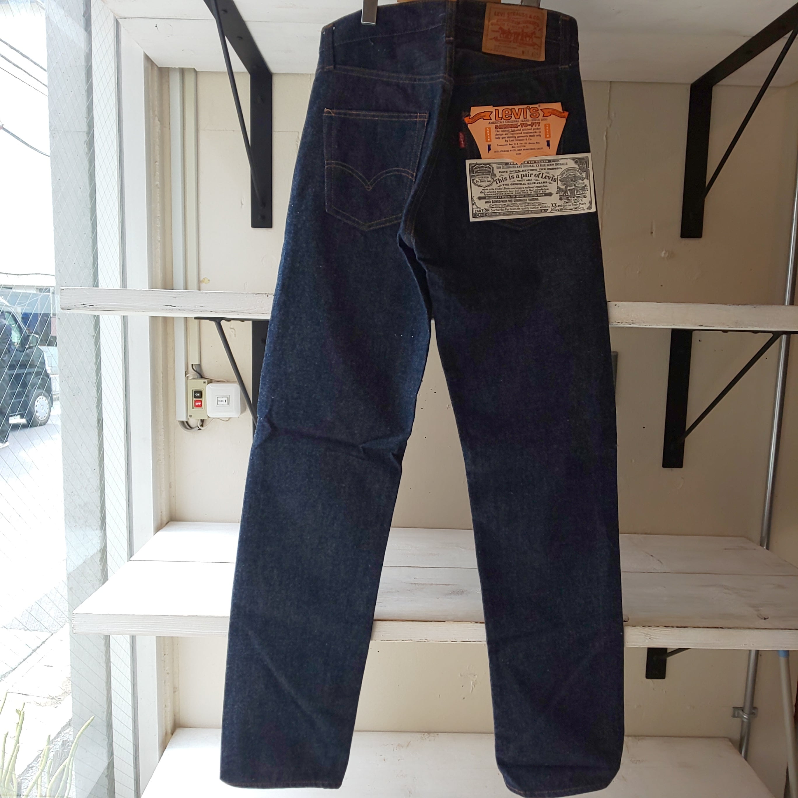 Levis 501 66 前期 W35 L38 シングル 赤耳 リーバイス ビンテージ 