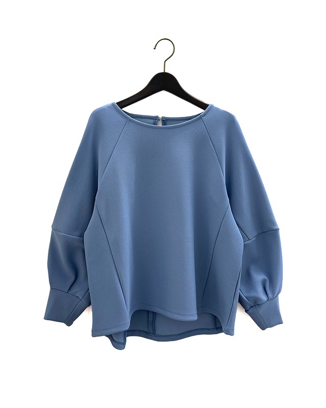 Puff sleeves Top Blue / PRIORITY