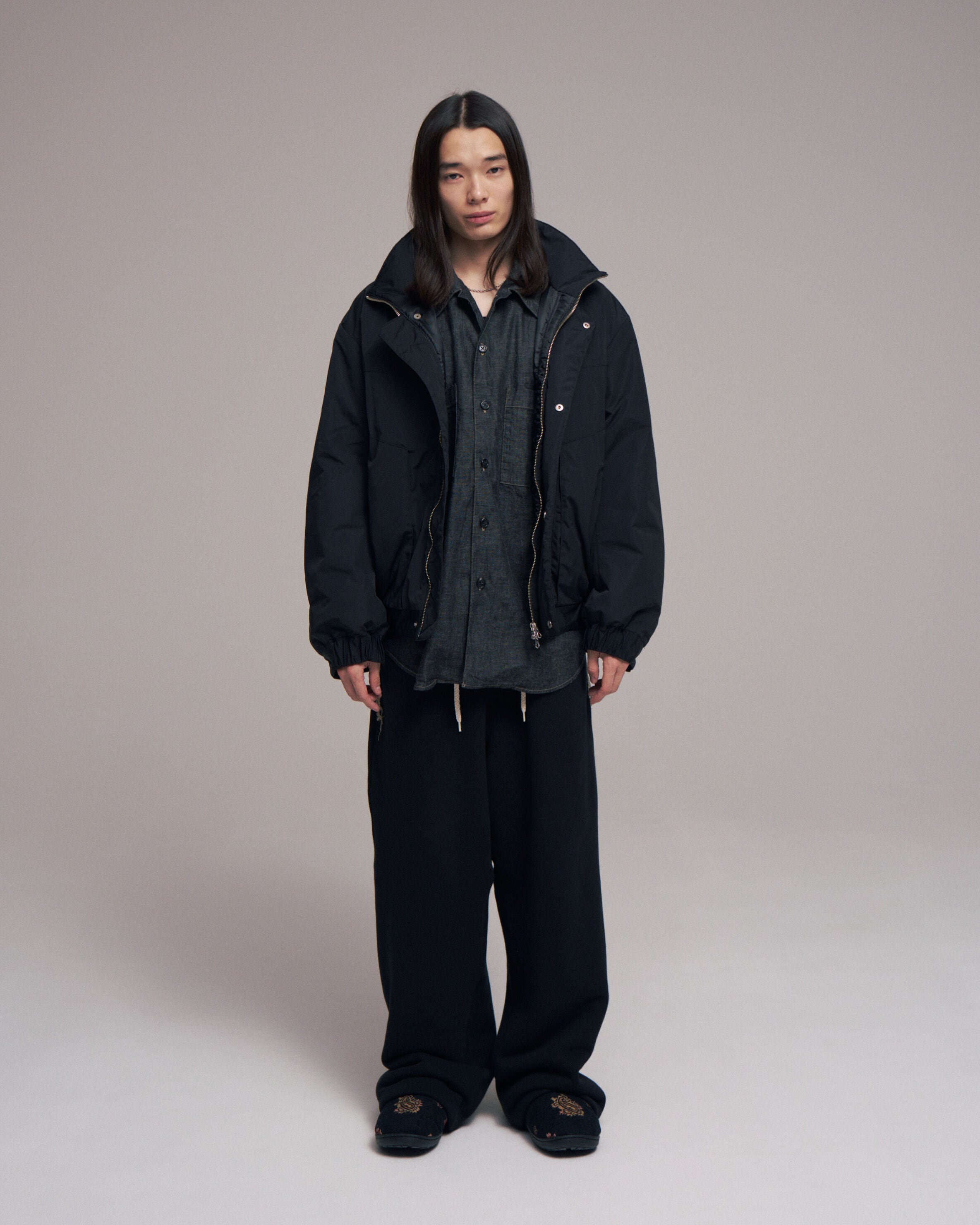 LAST1】superNova. Baloon jacket / Black | novastore(ノヴァストア