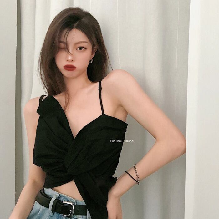 サマーショートブラックジャケット バック リボン 夏物 ガールズファッション45737434354