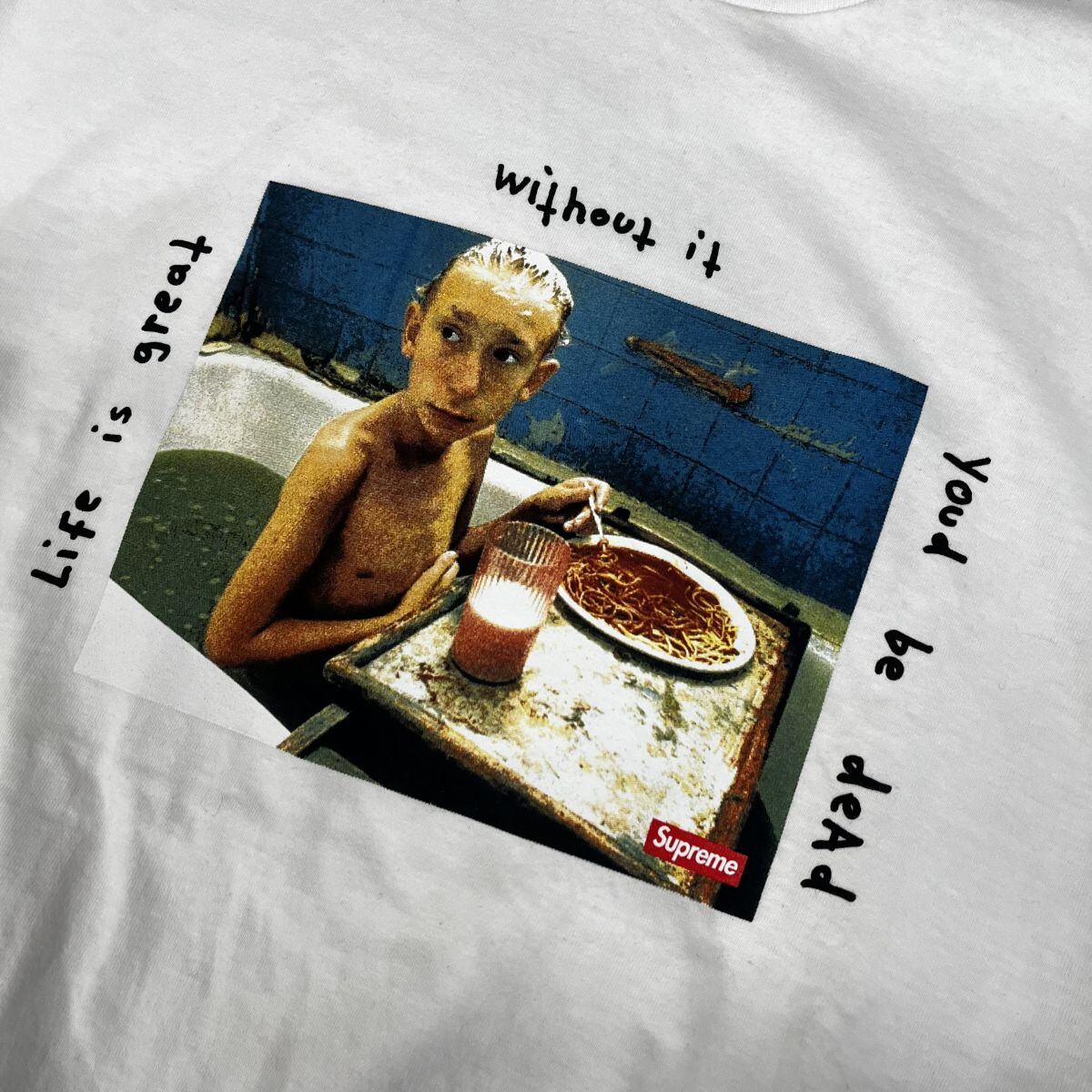 【状態○•XL】Supreme  22SS Gummo Bathtub Tee