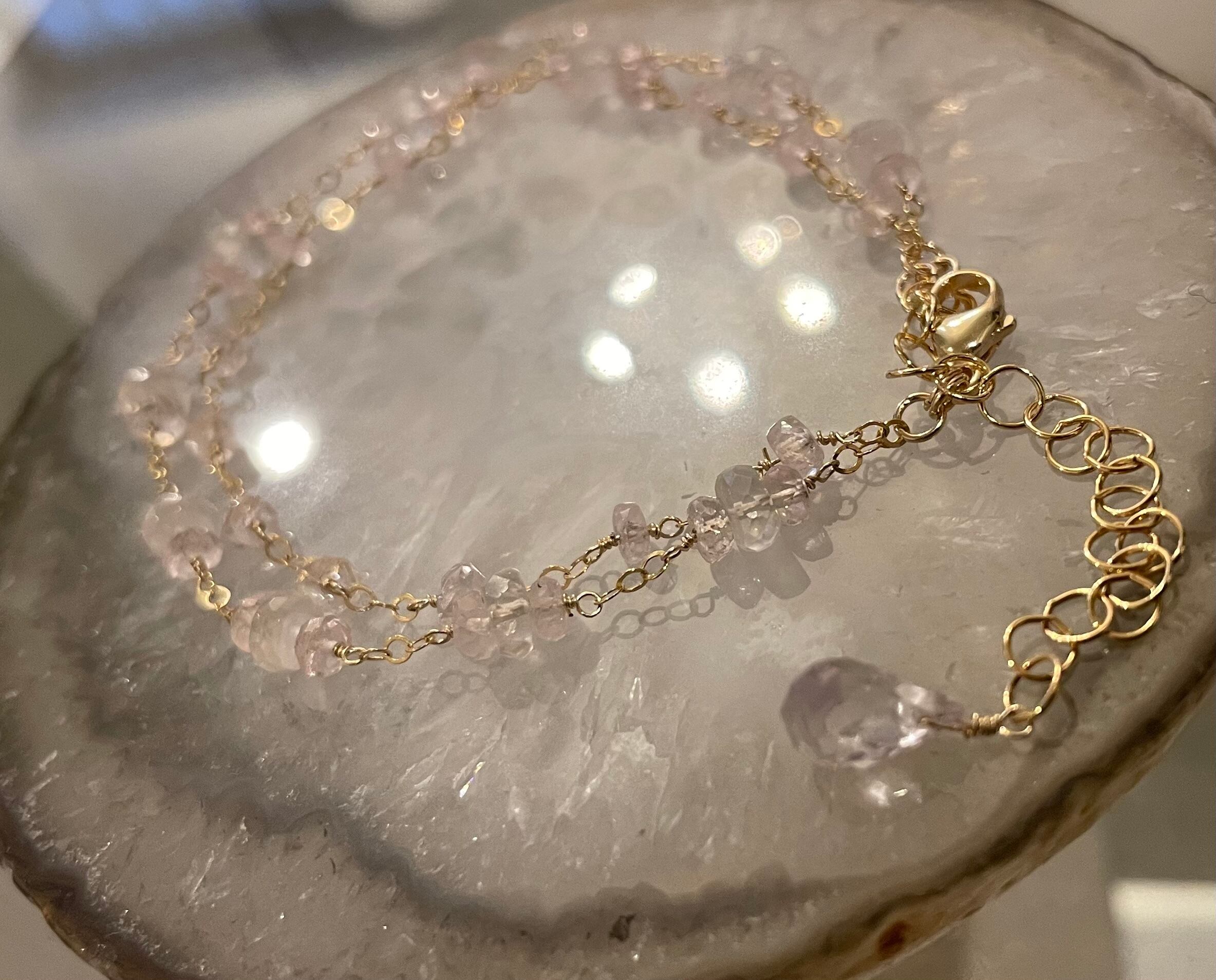 14kgf ほんわり天然石ブレスレット◝✩ 【公式通販】