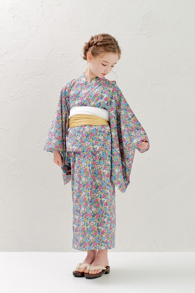 YUKATA long dress〈Mulch〉