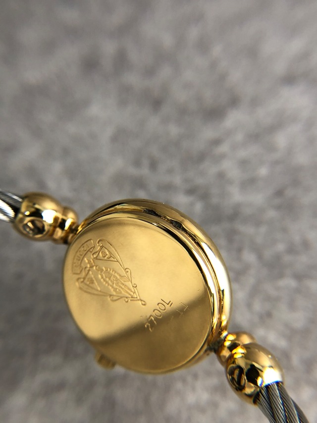 GUCCI グッチ 腕時計 ゴールド シルバー ラウンドフェイス 2700.2.L バングル vintage ヴィンテージ オールド yekiep
