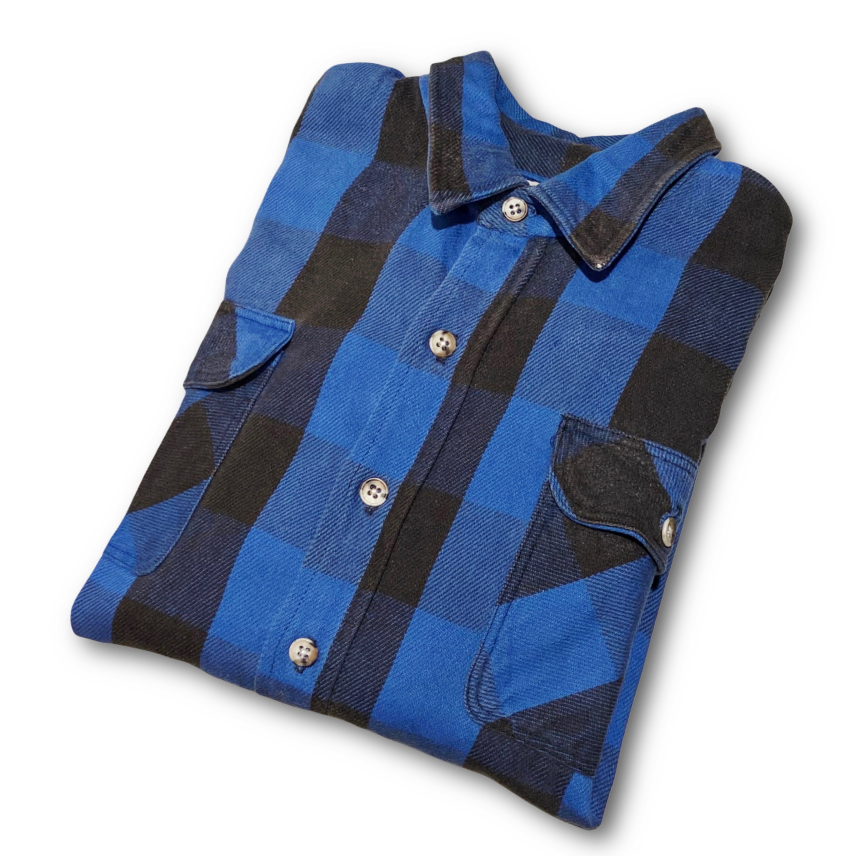 古着 90s USA製 BLUNT チェック柄 ジップブルゾン BACK IN THE DAYZ.