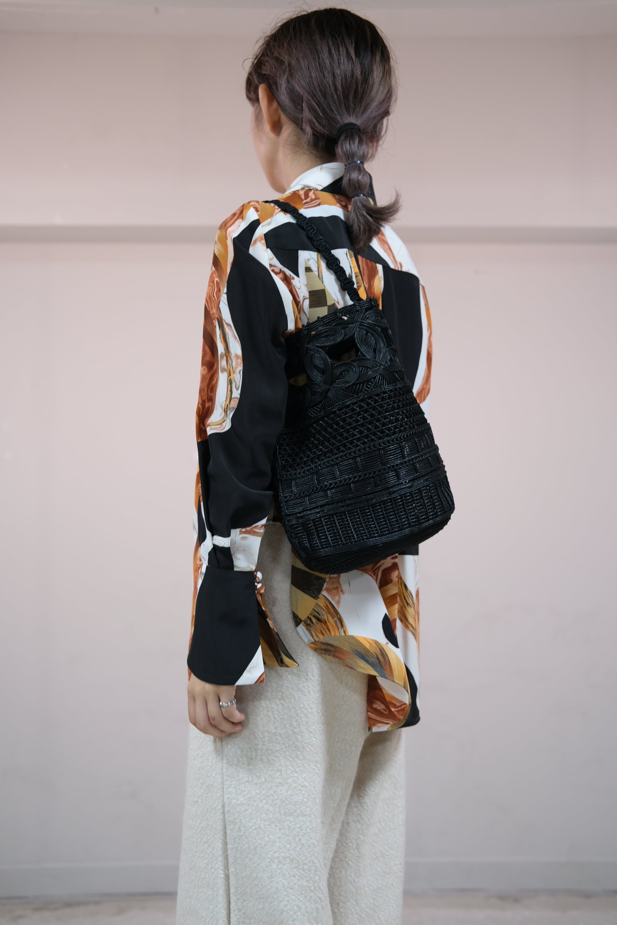 Mame Kurogouchi】Cord Embroidery 