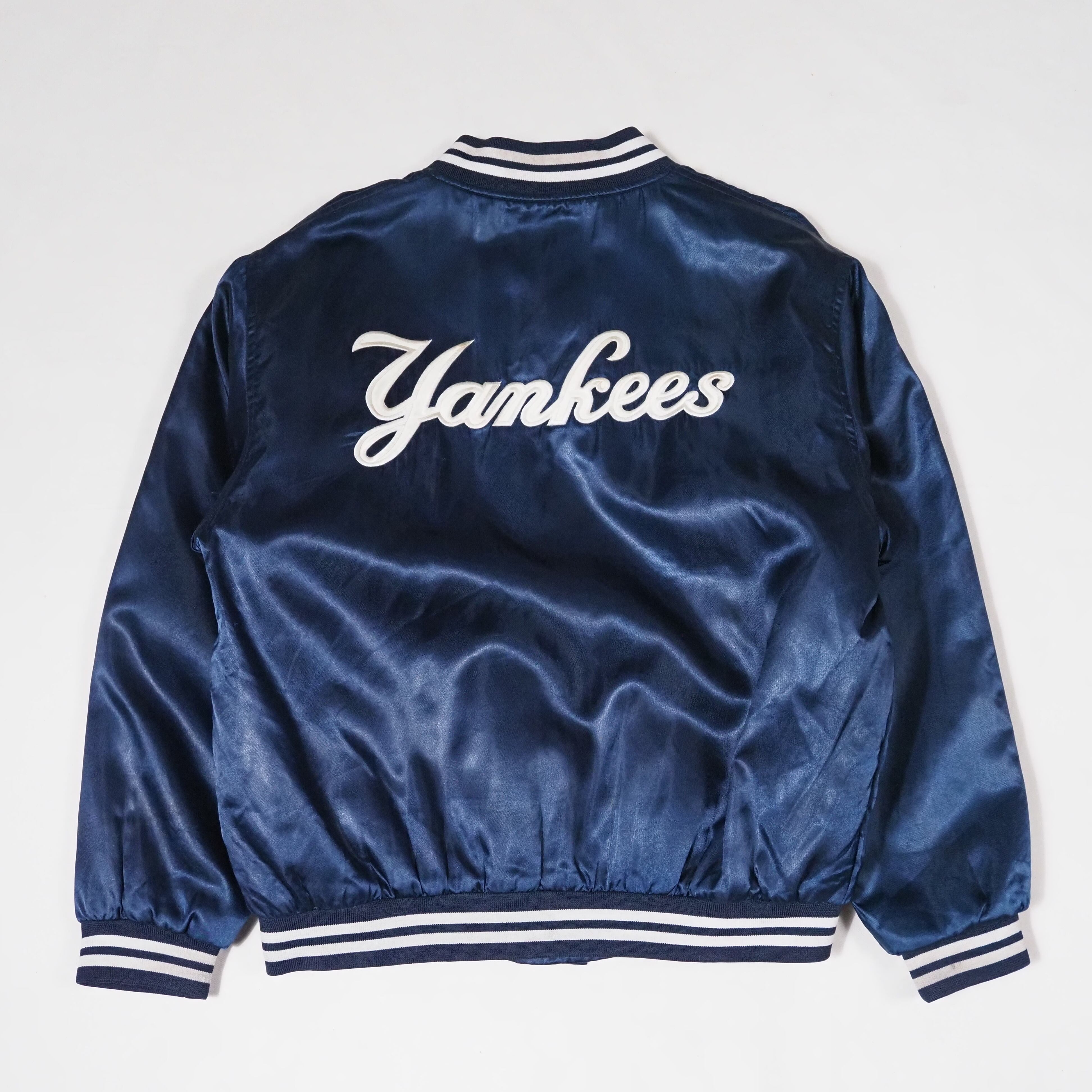 90's MLB GENUINE MERCHANDISE【NEW YORK YANKEES】Nylon Varsity