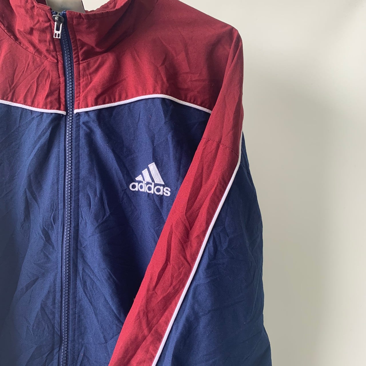 古着 長袖 ナイロン ジャケット 90s アディダス adidas タロン