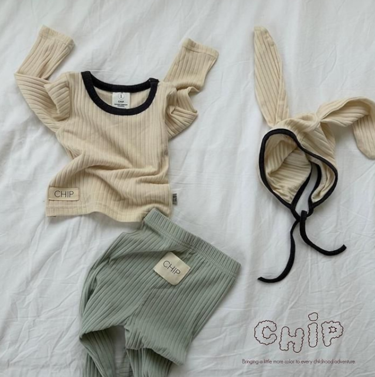 【取寄】CHIP トピーセット|秋服|韓国子供服|26/AT