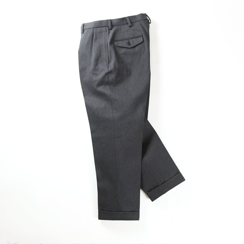 BROWN by 2-tacs / TAPERED SLACKS