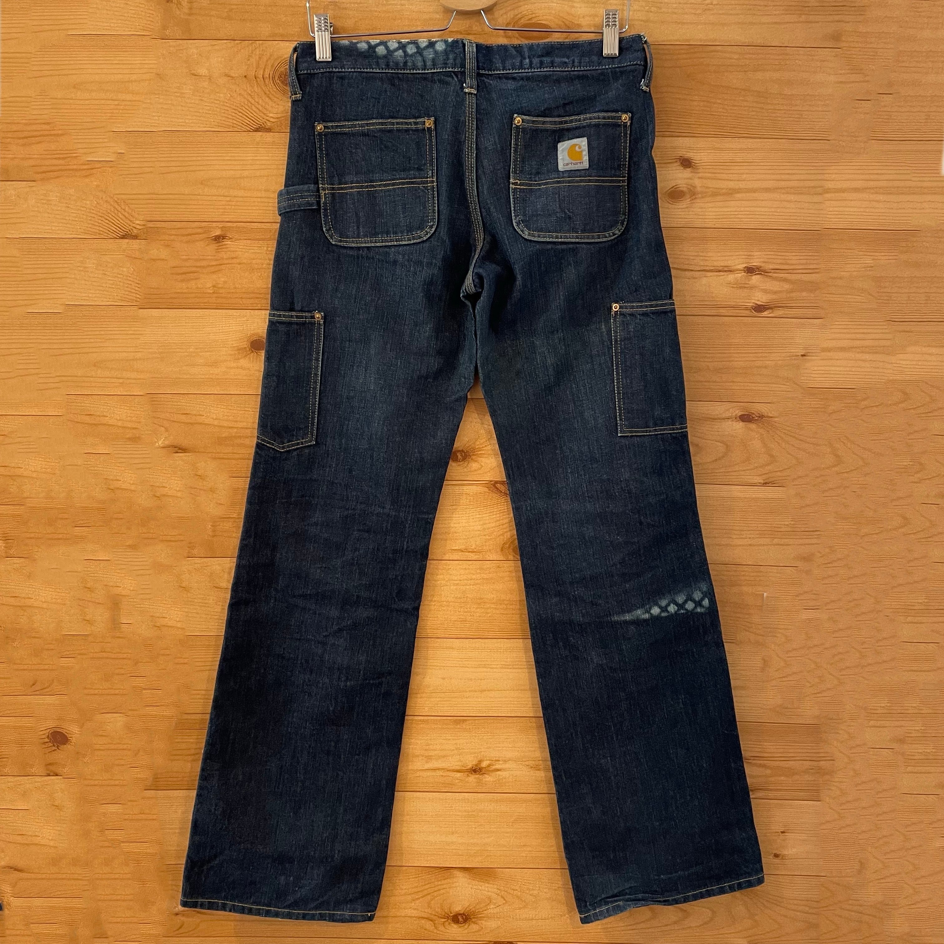 Carhartt】ダブルニー デニム ペインターパンツ ジーンズ W27L30  
