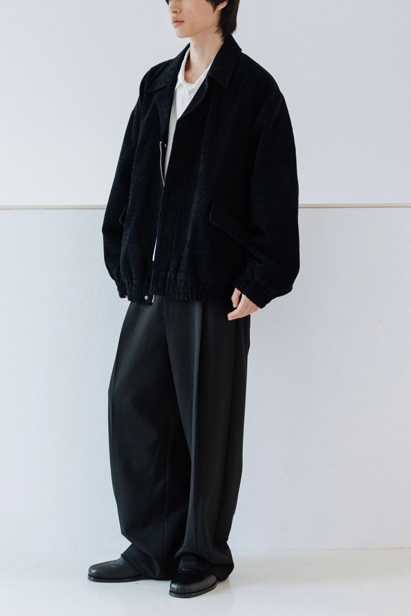 Studio Doe／2toned Corduroy Jacket（black） | polne