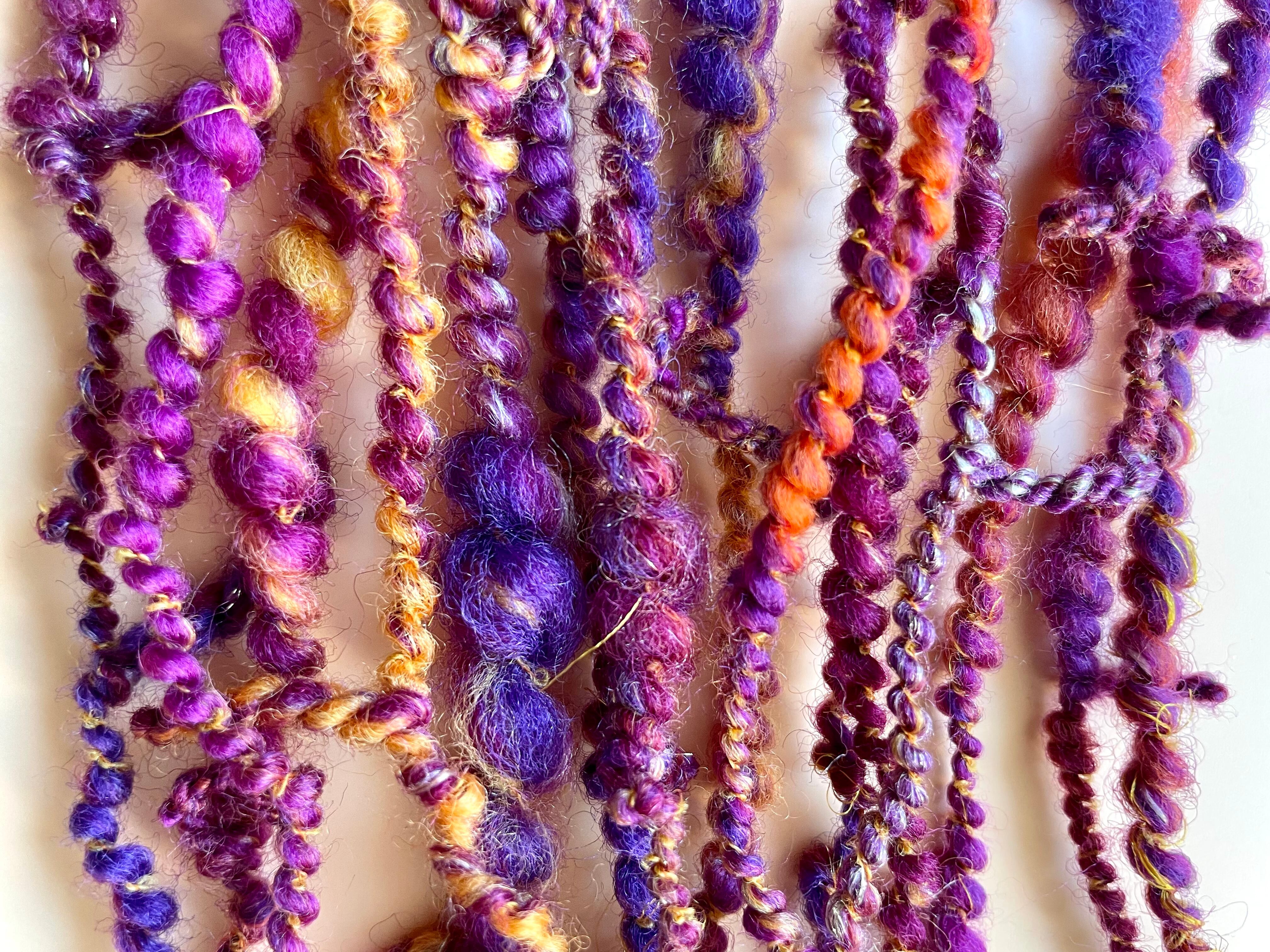 アートヤーン  手紡ぎ糸