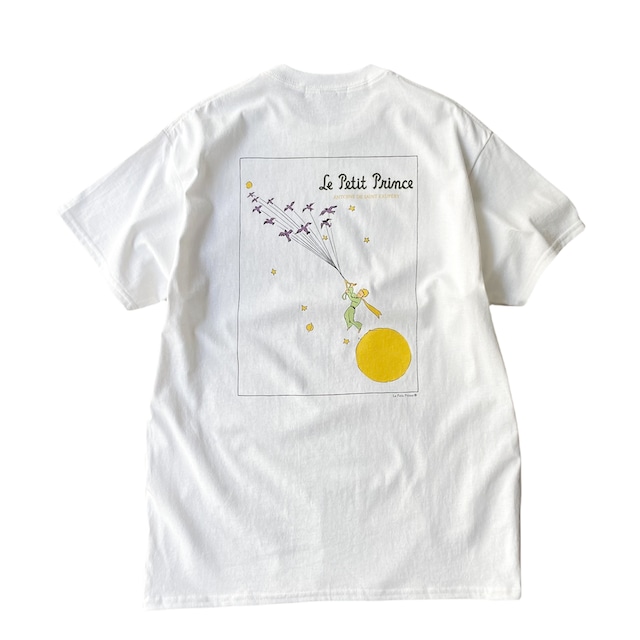 【LABRAT】×星の王子さま Snake tee - a (WHITE)