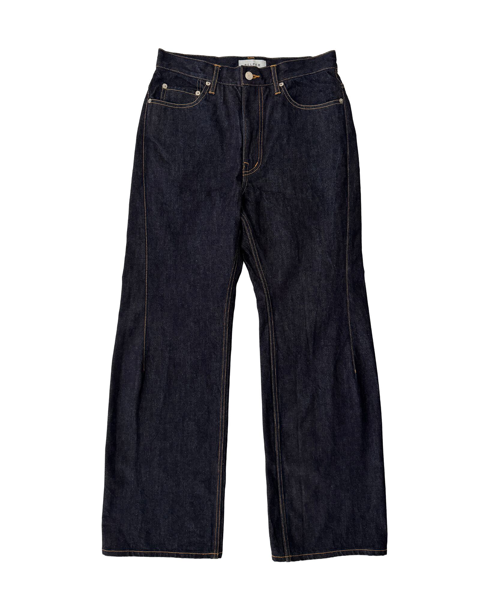 【 BELPER 】27SS PRE ODER “SLIM DENIM PANTS RINSE"(デポジット30%表記)