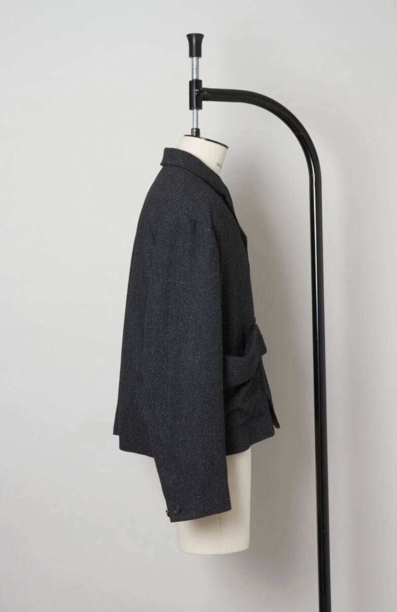SHINYAKOZUKA SACK(BAG)COAT (BLACK) 2302SK25 | IAAAM ONLINE STORE SHINYAKOZUKA SACK(BAG)COAT (BLACK) 2302SK25 | IAAAM ONLINE STORE