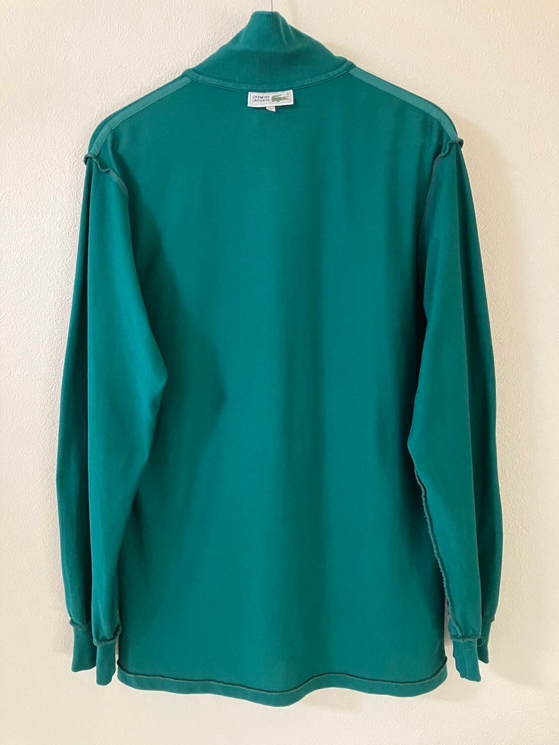 TLS56】80s CHEMISE LACOST シュミーズラコステ 長袖ポロシャツ