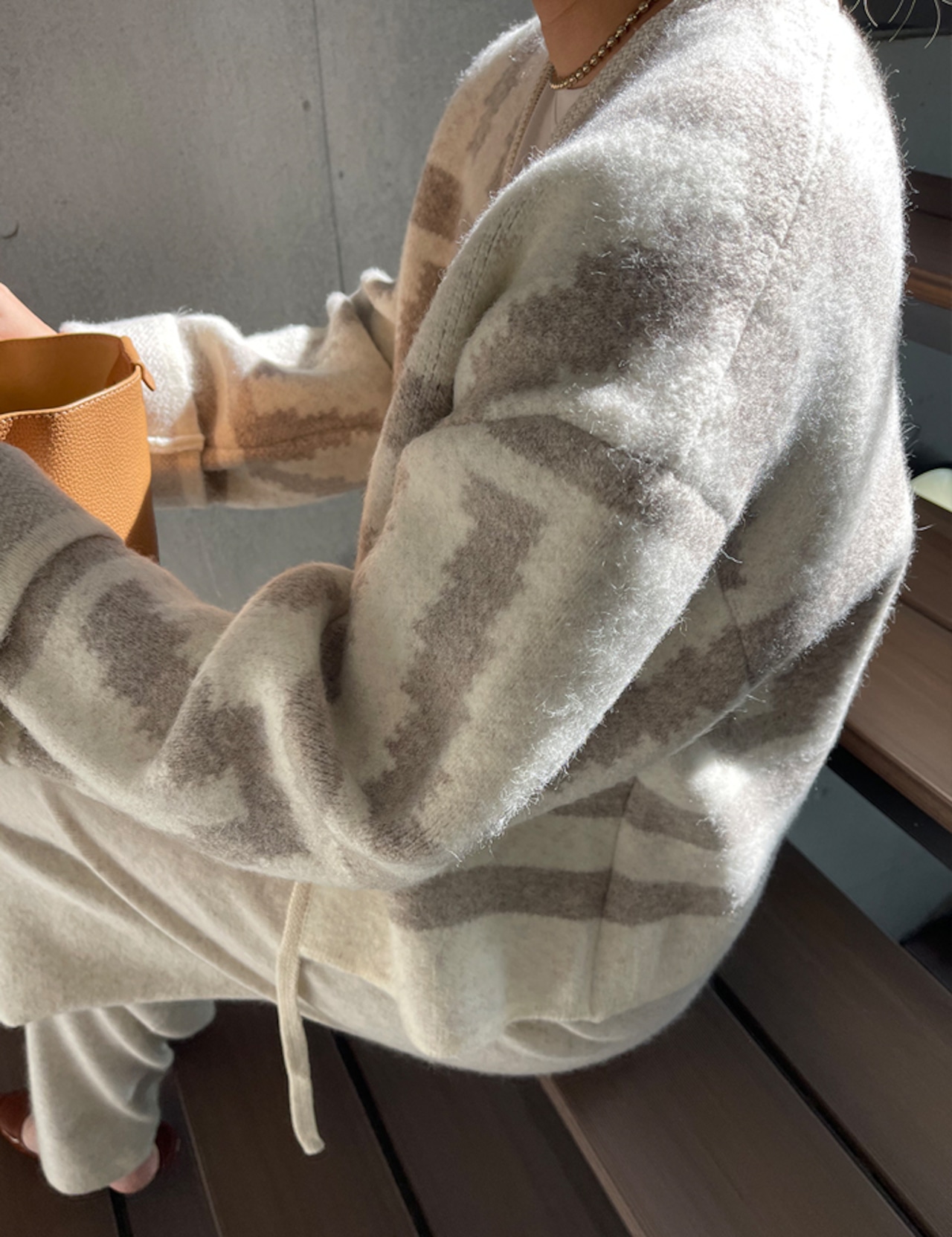 【新作5%OFF・3日間】Merino Wool Layered Cardigan_3colors